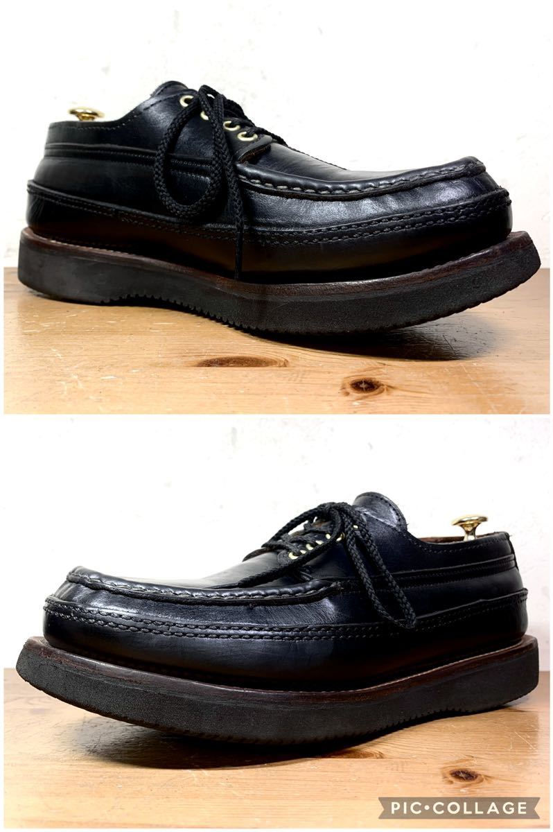 美品/トリプルヴァンプ】USA製 Russell Moccasin/ラッセル 美品/トリプルヴァンプ】USA製 Russell Moccasin/ラッセル