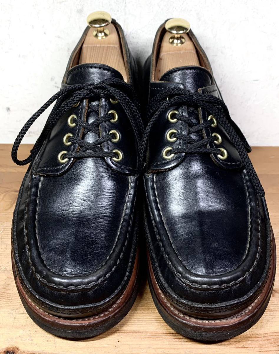 美品/トリプルヴァンプ】USA製 Russell Moccasin/ラッセル 美品/トリプルヴァンプ】USA製 Russell Moccasin/ラッセル
