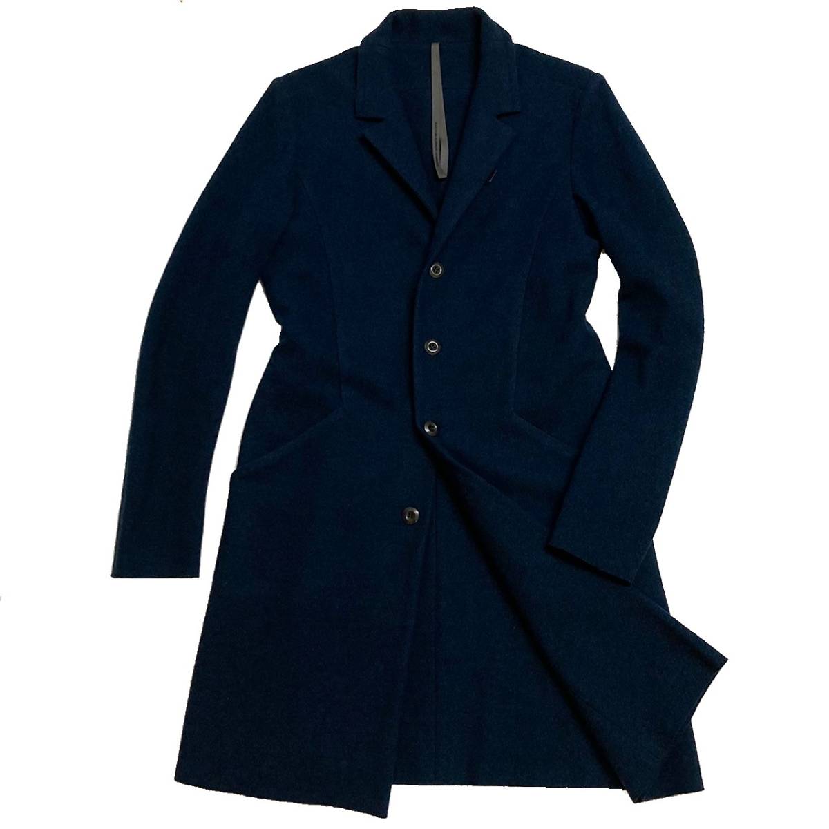 定価5 1万 KAZUYUKI KUMAGAI ATTACHMENT カシミヤ混ストレッチニット
