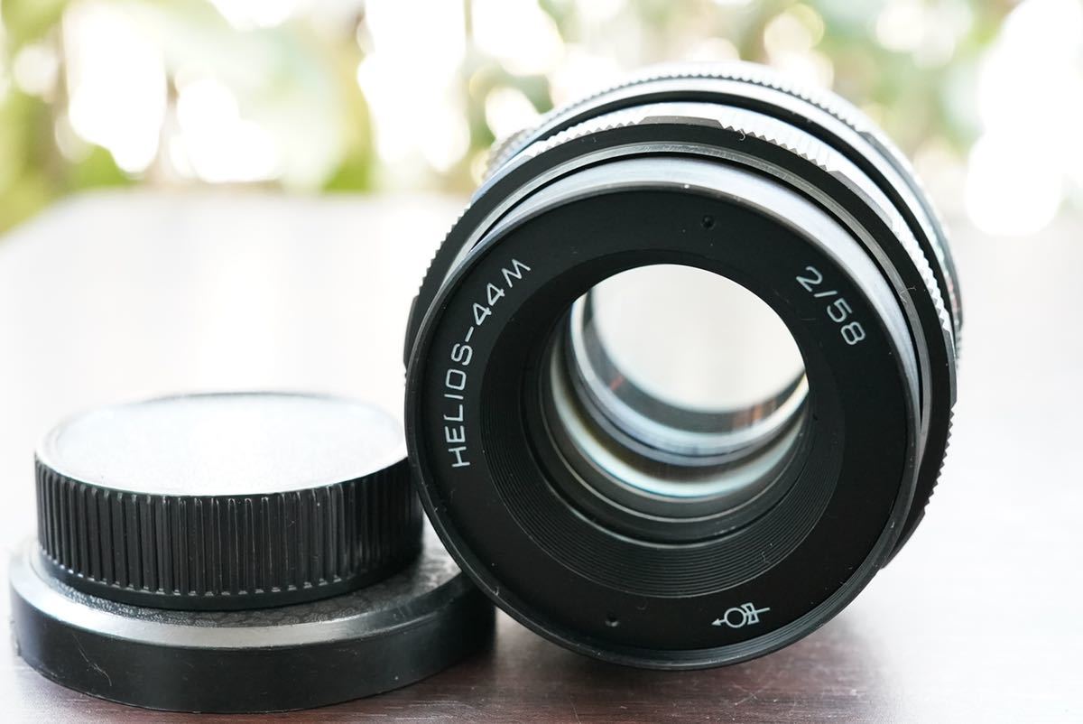 分解清掃済 ほぼ未使用 Helios-44M 58mm f2 M42 ヘリオス ぐるぐるボケ