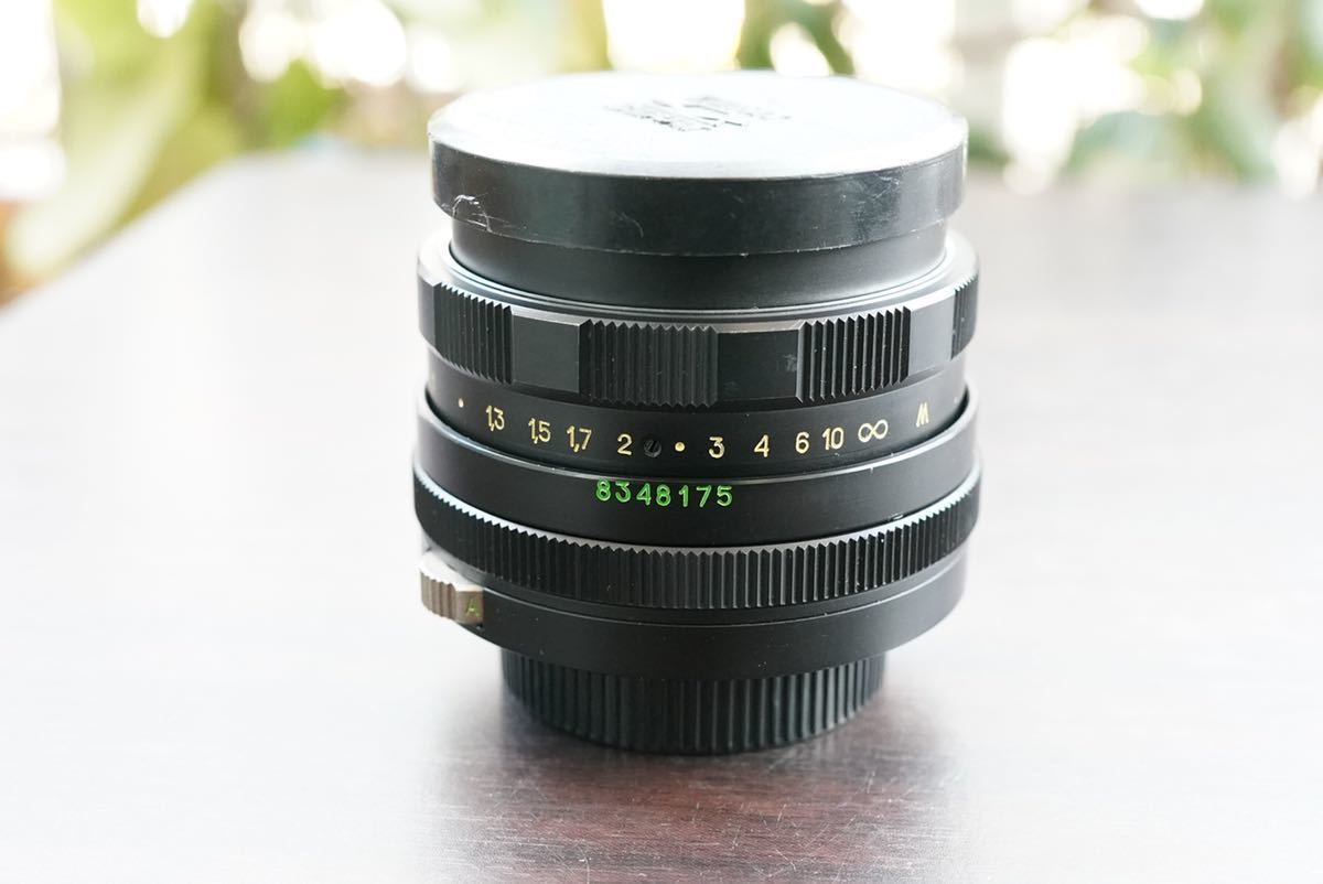 分解清掃済 ほぼ未使用 Helios-44M 58mm f2 M42 ヘリオス ぐるぐるボケ