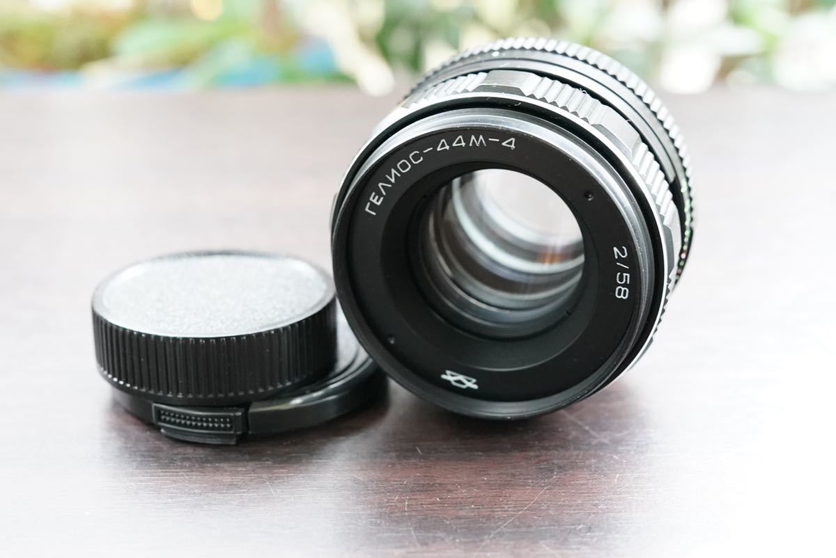 分解清掃済 ほぼ未使用 Helios-44M-4 58mm f2 M42 ヘリオス ぐるぐるボケ オールドレンズ 単焦点 検索) α7 Ⅲ rⅢ helios-44-2 送料無料 1_画像1