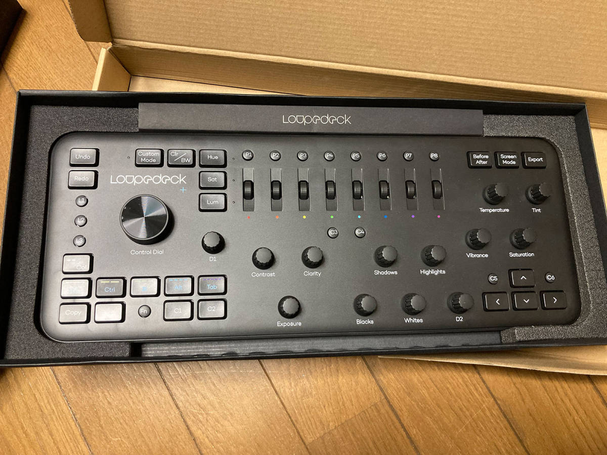 Loupedeck plus ループデックプラス 写真編集コンソール Adobe