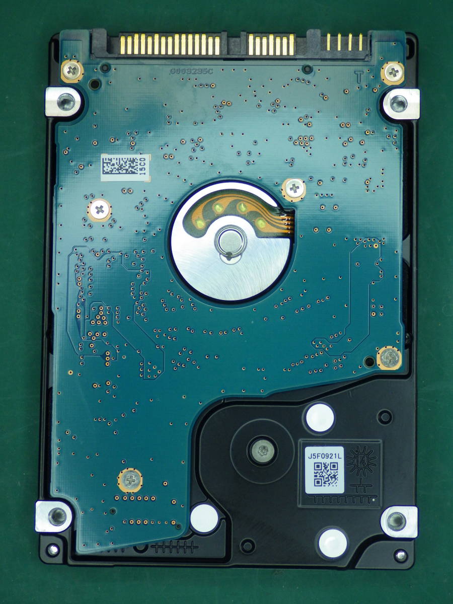 TOSHIBA 2.5インチHDD SATA MQ01ABF050 500GB 動作確認済(500028)_画像2