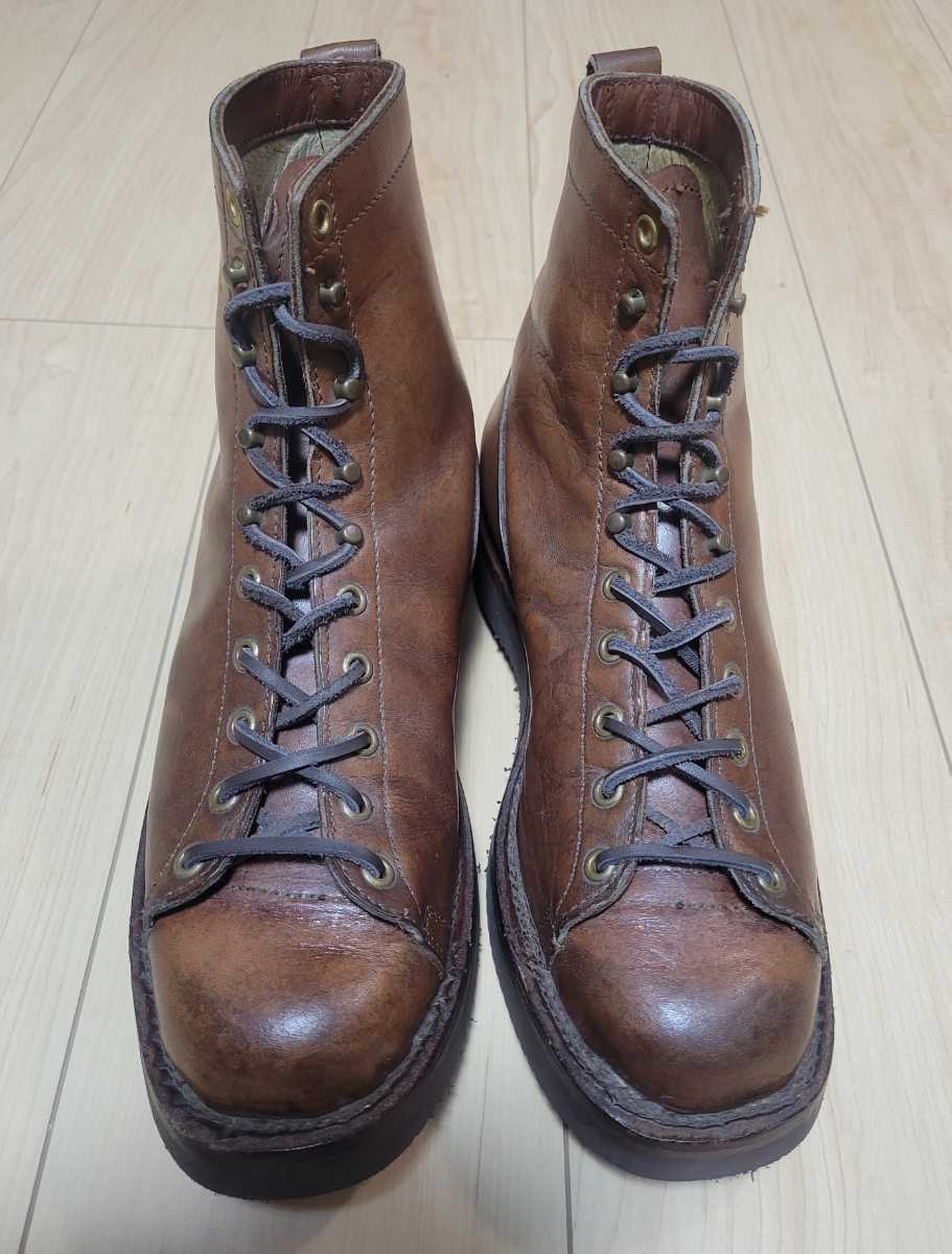 GRIZZLY BOOTS モンキーブーツ us8D 26.5cm グリズリーブーツ ホワイツ