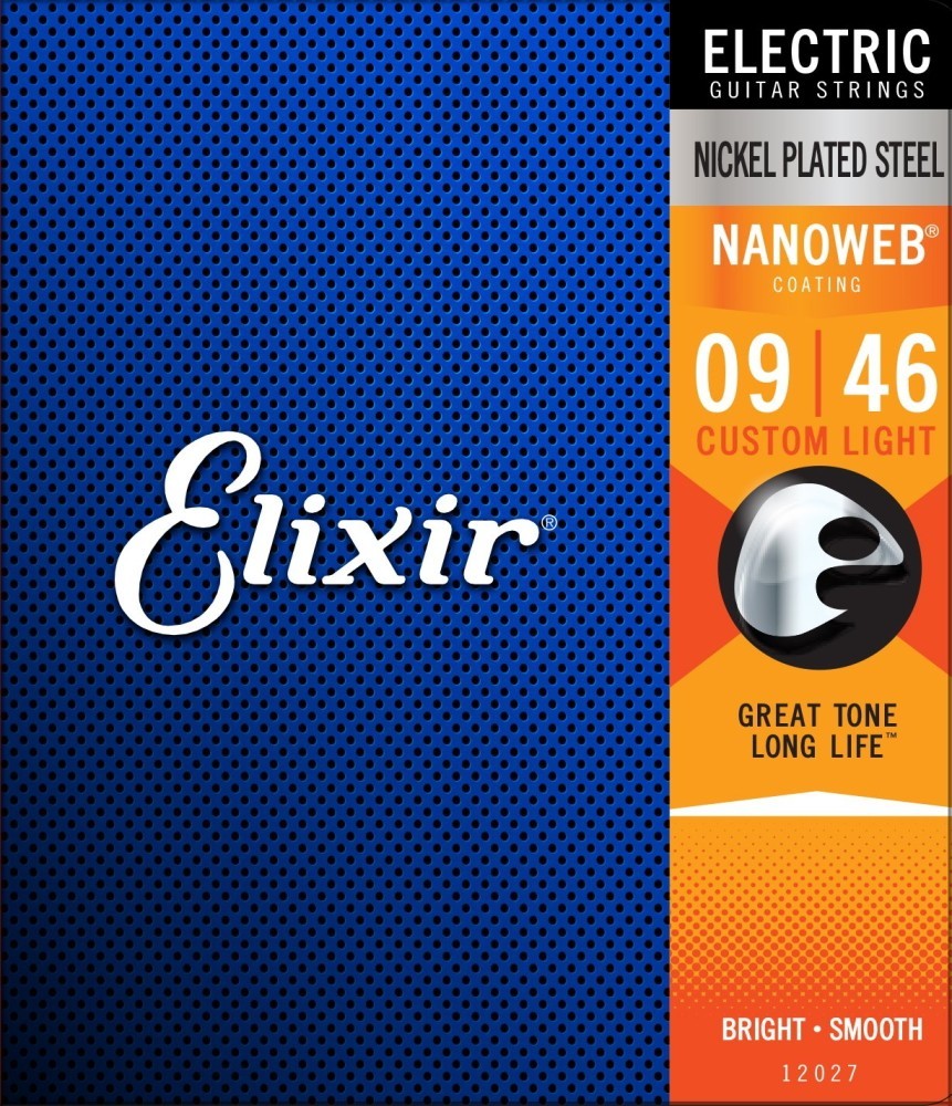 Elixir エリクサー エレキギター弦 NANOWEB 12027x1国内正規品_画像1