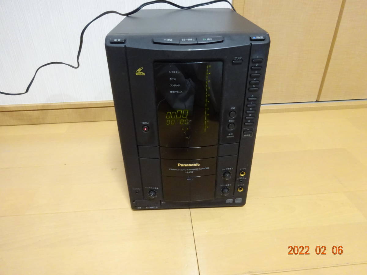 ヤフオク! - パナソニック LX-V50 カラオケ機器 50連 ビデオC...