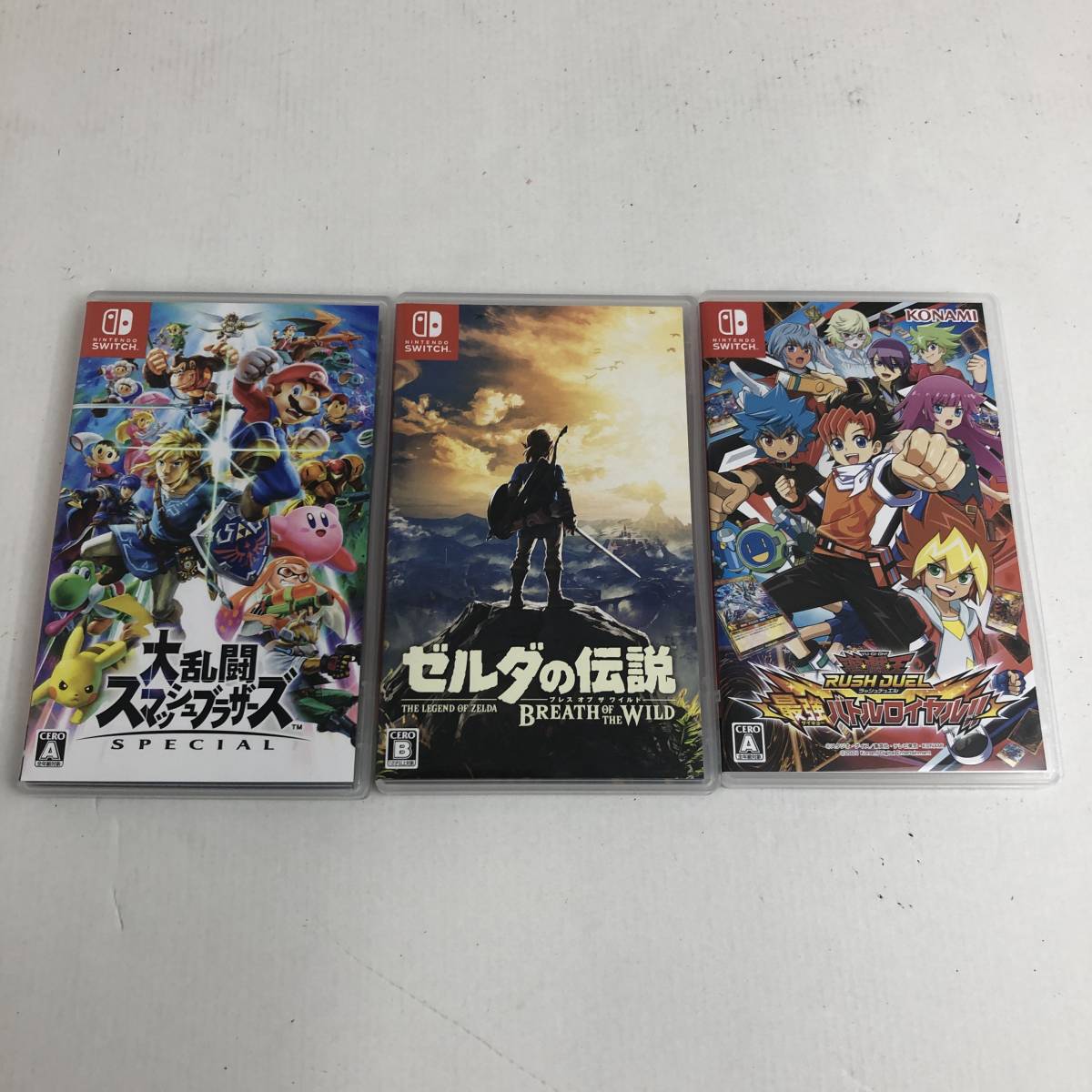 Switch ソフト 3本セット