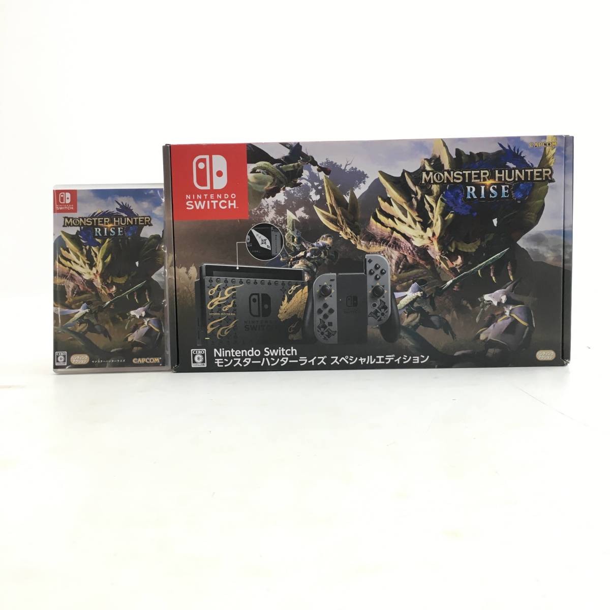 1円~】switch本体 モンスターハンターライズ スペシャルエディション
