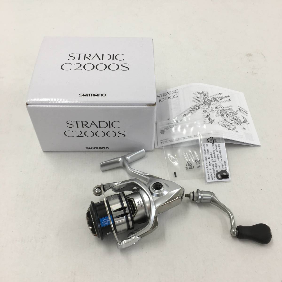シマノ 19ストラディック C2000S スピニングリール ※箱、取説付き 【品