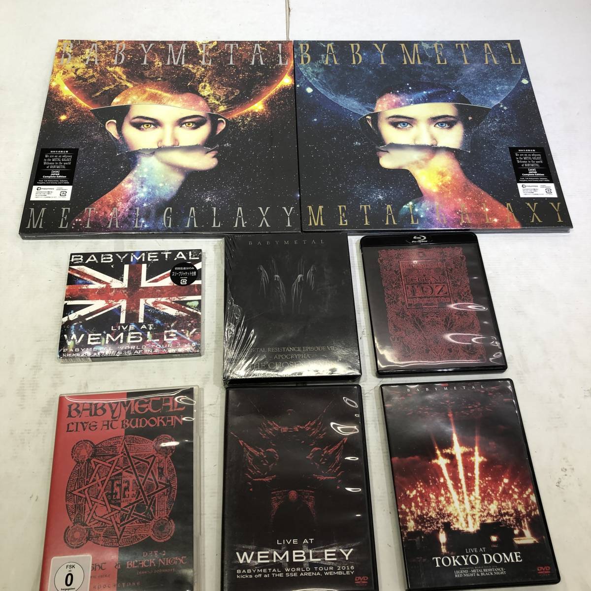 年末のプロモーション BABYMETAL METAL GALAXY WEMBLEY 他セット