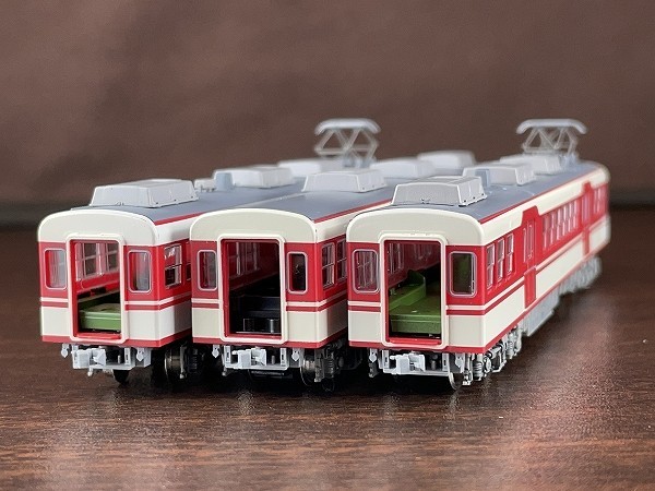 鉄道コレクション 神戸電鉄 デ1100形 3両セット 動力搭載 精密加工品 スミ入れTN化/N化 鉄コレ TOMYTEC C8zu