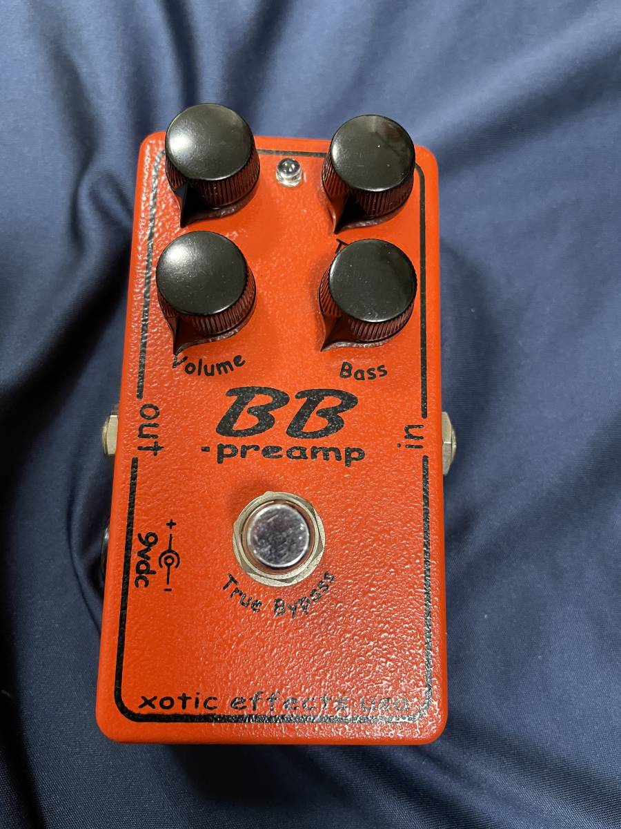 ラッピング不可】 【ほぼ新品】Xotic BB preamp【旧バージョン