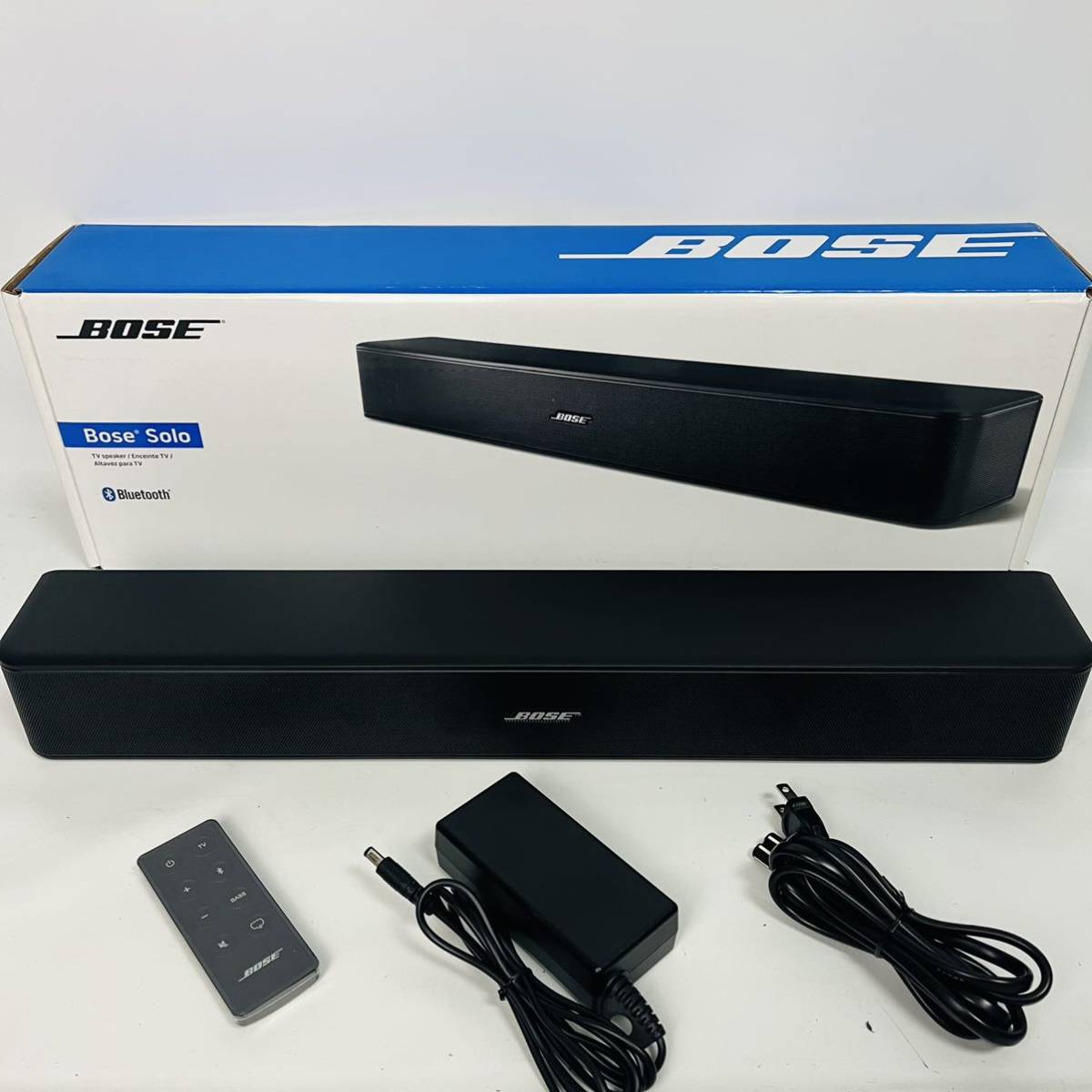 ☆美品・1円〜☆ BOSE ボーズ Solo TV Speaker サウンドシステム