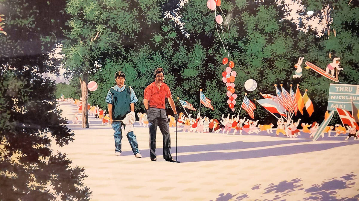 Yahoo!オークション - ヒロ・ヤマガタ 1980 US Open Championship Yahoo!オークション - ヒロ・ヤマガタ 1980 US Open Championship
