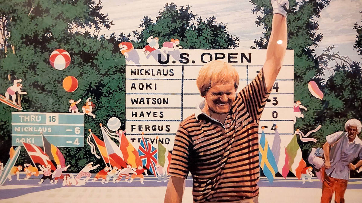 Yahoo!オークション - ヒロ・ヤマガタ 1980 US Open Championship Yahoo!オークション - ヒロ・ヤマガタ 1980 US Open Championship