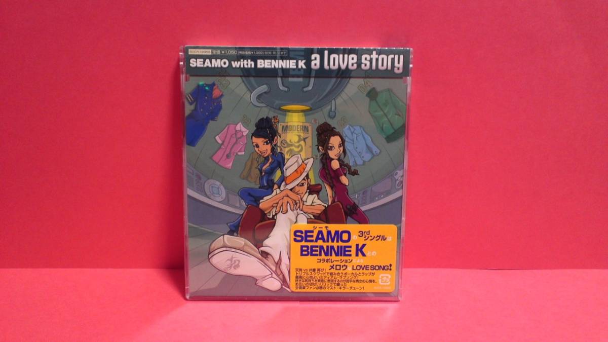 SEAMO with BENNIE K Bennie K「a love story/Runnin'/Honey Honey(V.I.P MIX)」未開封_画像1