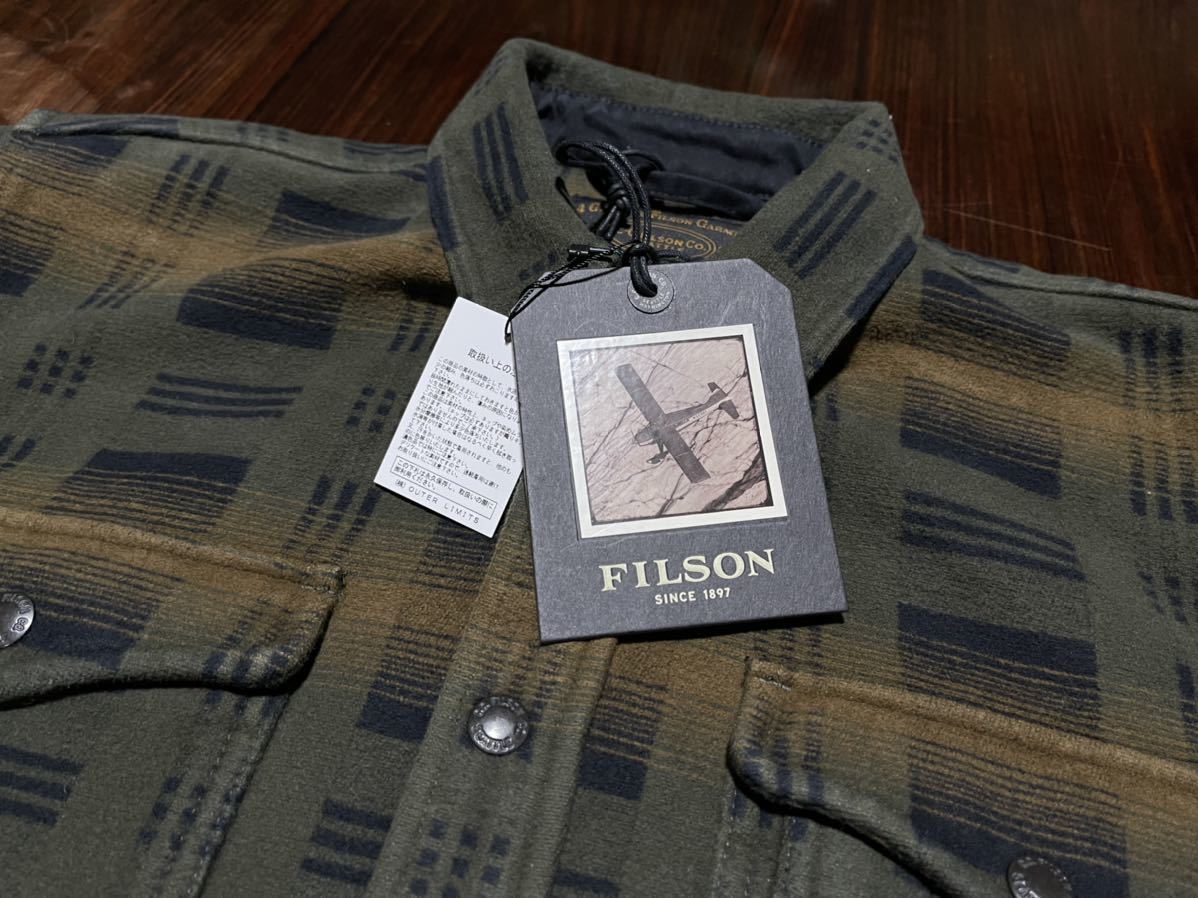 稀少初期カラー 新品 FILSON フィルソン BEARTOOTH CAMP JACKET 稀少初期カラー 新品 FILSON フィルソン BEARTOOTH CAMP JACKET
