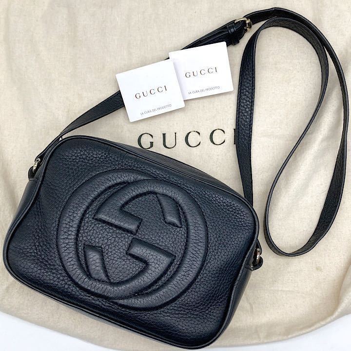 1円～〈至高の逸品〉 GUCCI グッチ ソーホー ショルダーバッグ