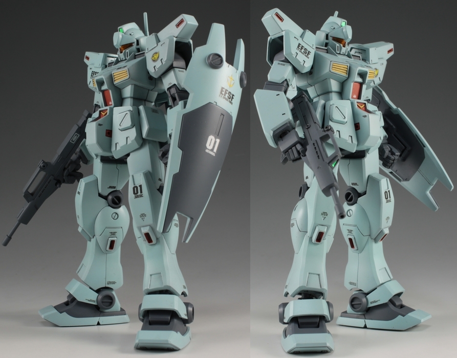 都内で ガンプラ ジム カスタム 塗装済み完成品 HGUC mandhucollege