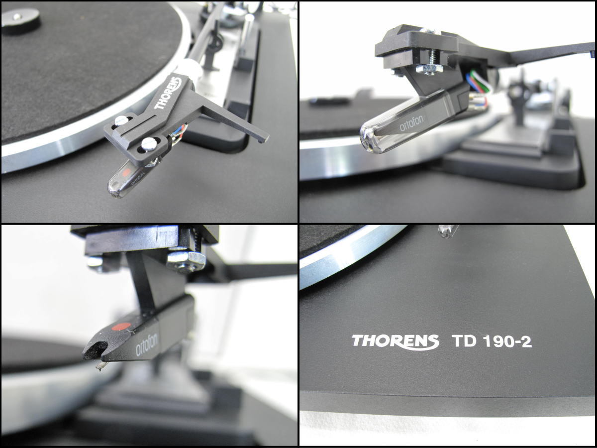 オンラインストアショッピング ■THORENS/トーレンス■ターンテーブル■レコープレーヤー■取説付き■TD190-2■ortfon OM10■ オンラインストアショッピング ■THORENS/トーレンス■ターンテーブル■レコープレーヤー■取説付き■TD190-2■ortfon OM10■