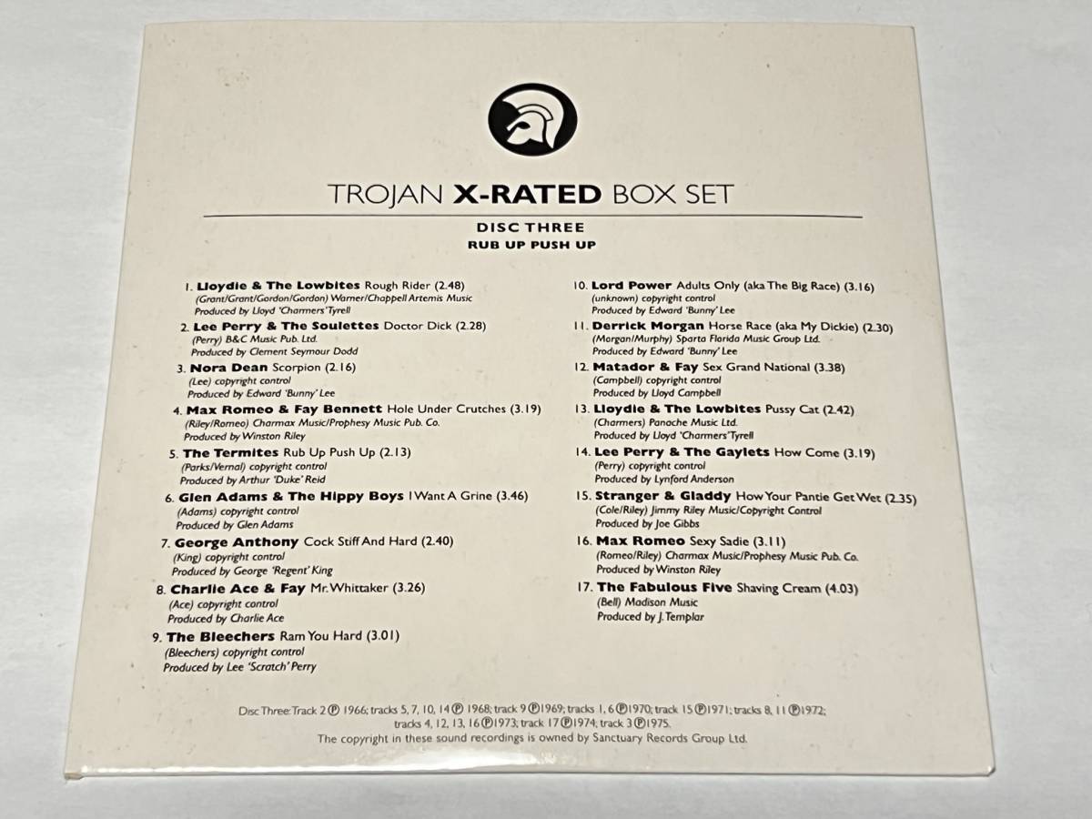 CD Trojan X-Rated Box Set