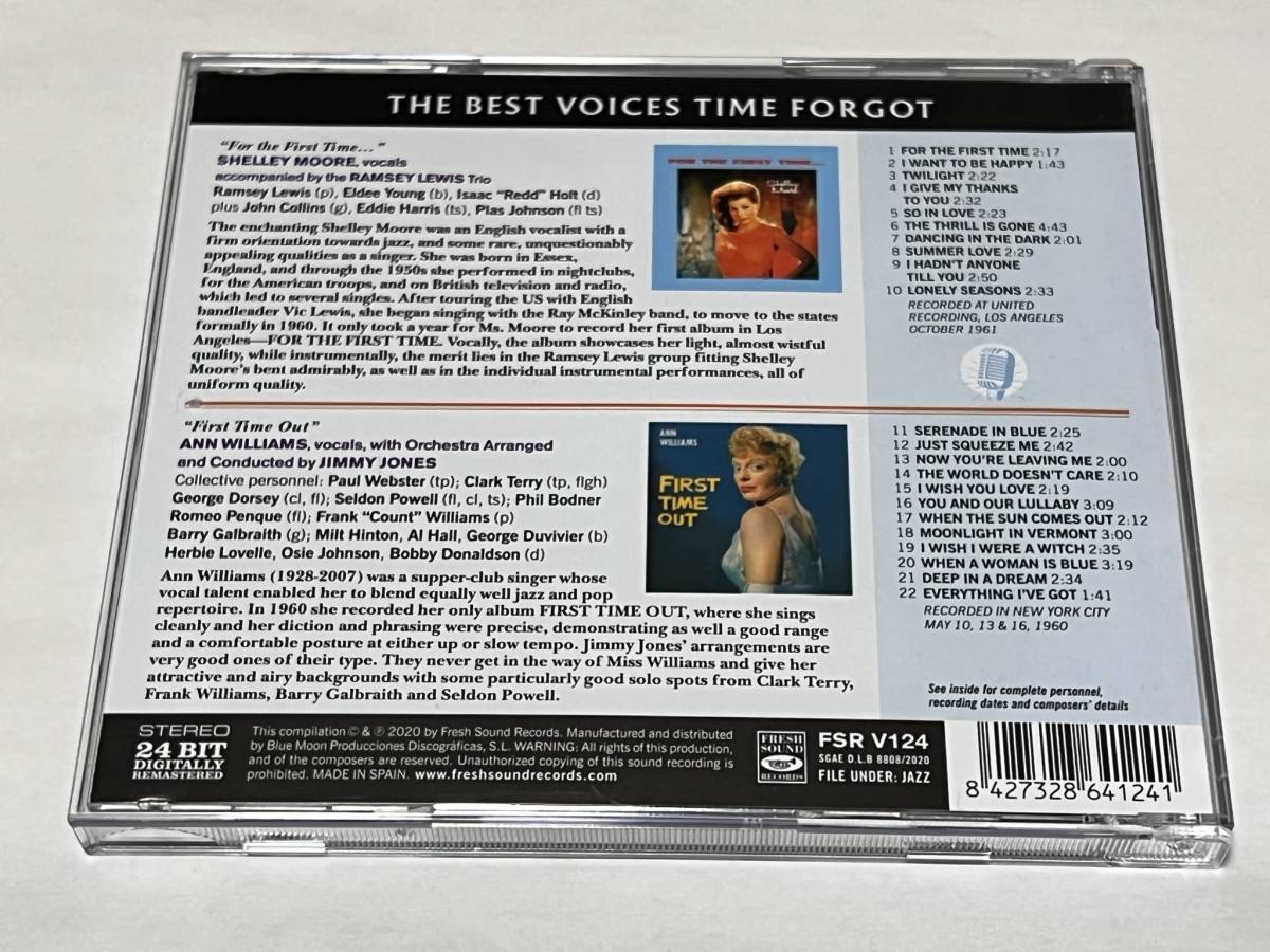 CD The Best Voices Time Forgot // Shelly Moore / Ann Williams_画像2