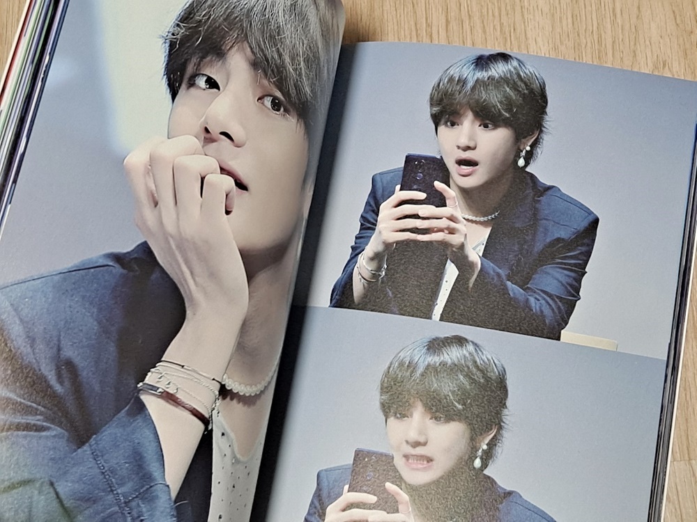 防弾少年団 BTS★テヒョン マスター MOV 「wonderland」写真集 2冊★V テテ TAEHYUNG フォトブック PHOTO BOOK カード ポスター バンタン_画像4