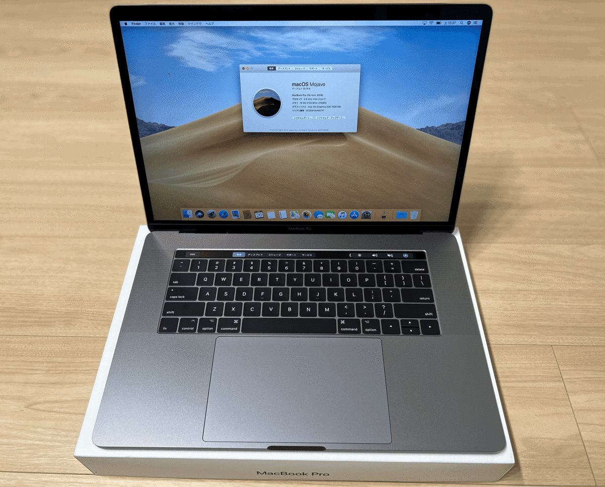即納-96時間限定 【超美品・充電２回】MacBook Pro 15インチ 2016 US