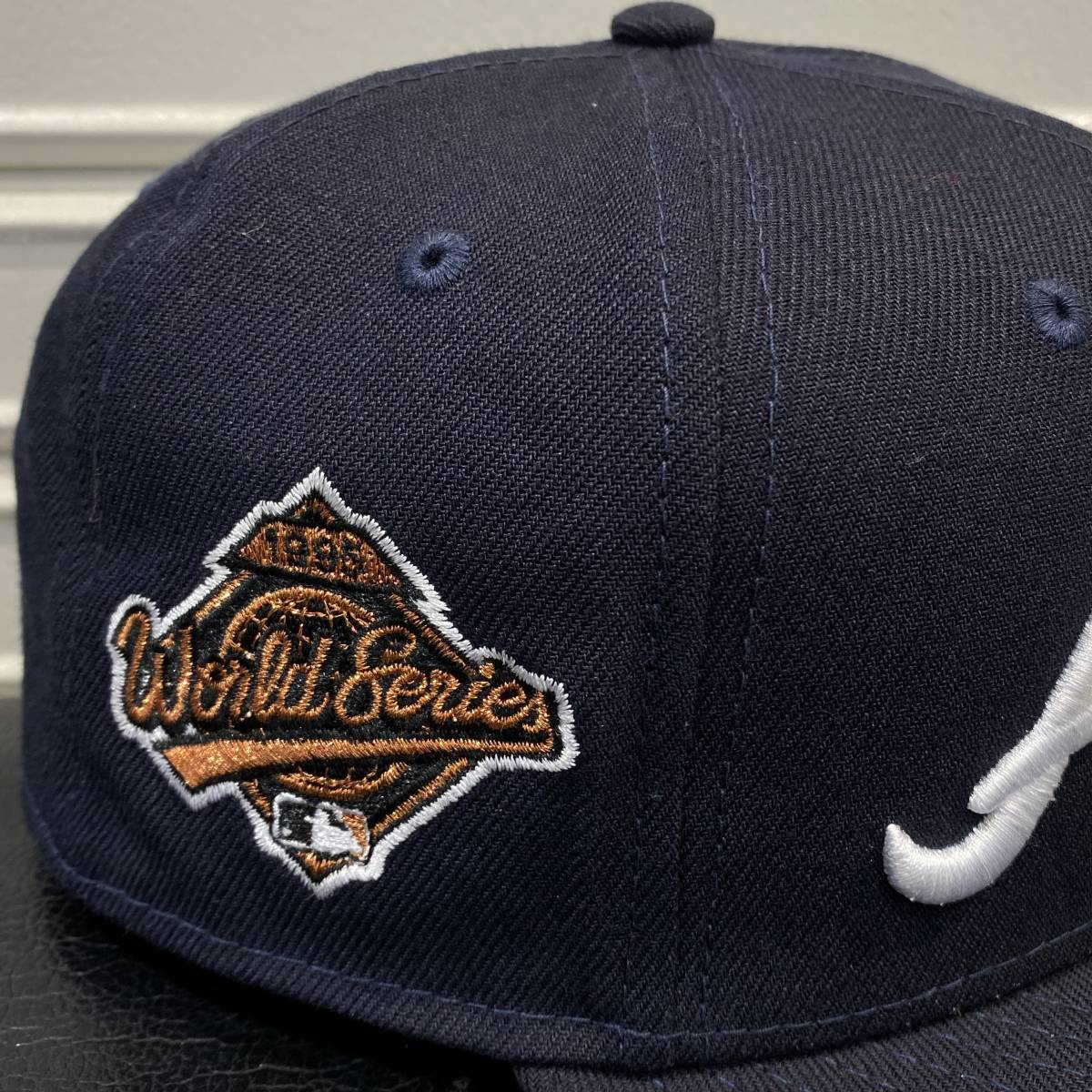 USA限定モデル 【7】 NEWERA ニューエラ MLB アトランタ ブレーブス BRAVES プレスティージ PRESTIGE 米国正規品 59FIFTY メジャーリーグ_画像4