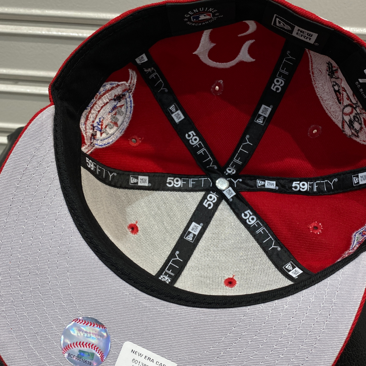 USA限定 【7.1/8】 NEWERA ニューエラ MLB シンシナティ レッズ REDS プレスティージ PRESTIGE 米国正規品 59FIFTY 秋山翔吾 メジャー_画像9