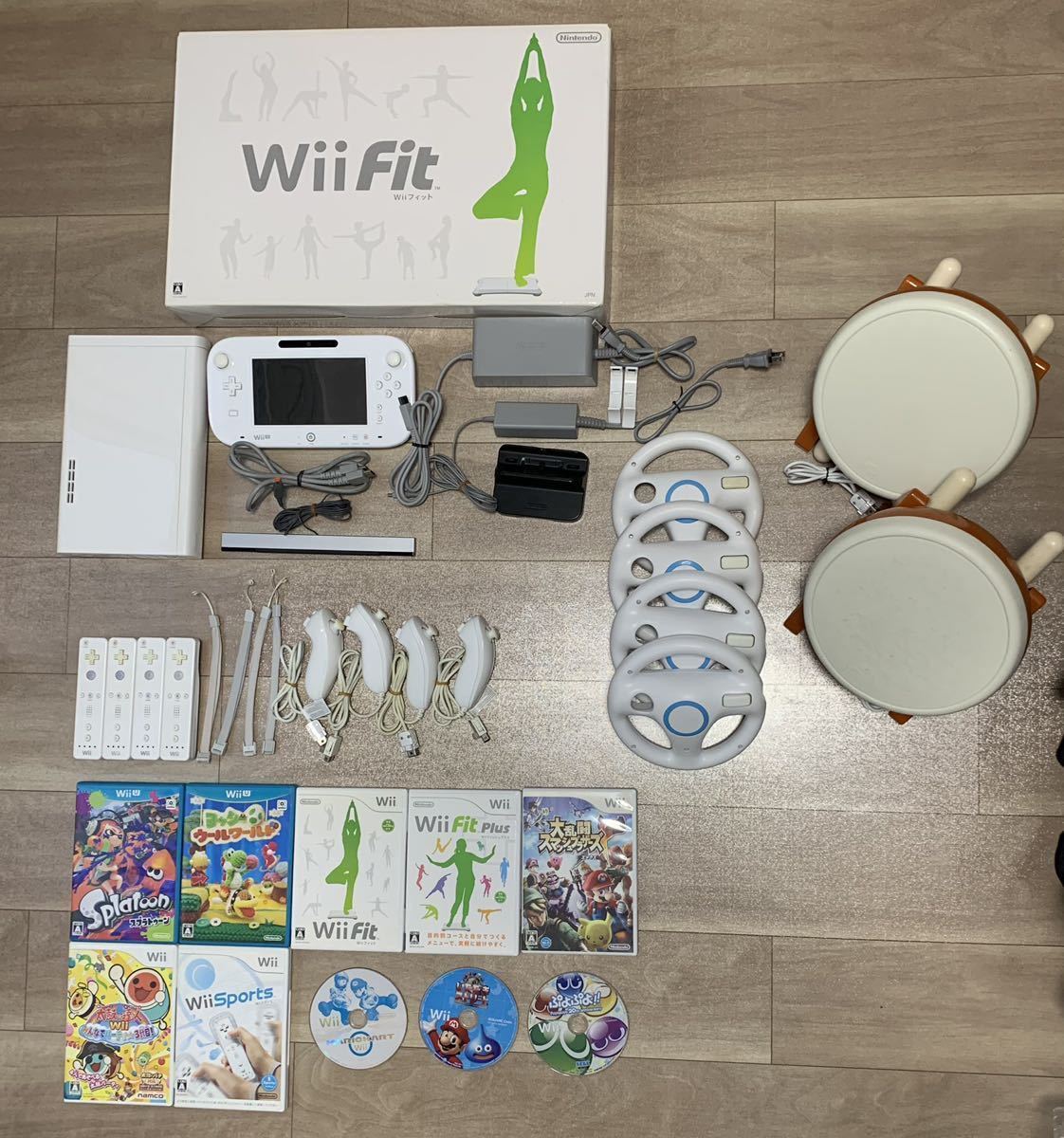 決算特価☆送料無料 Wii 家庭用 フィット マリオカート 大乱闘