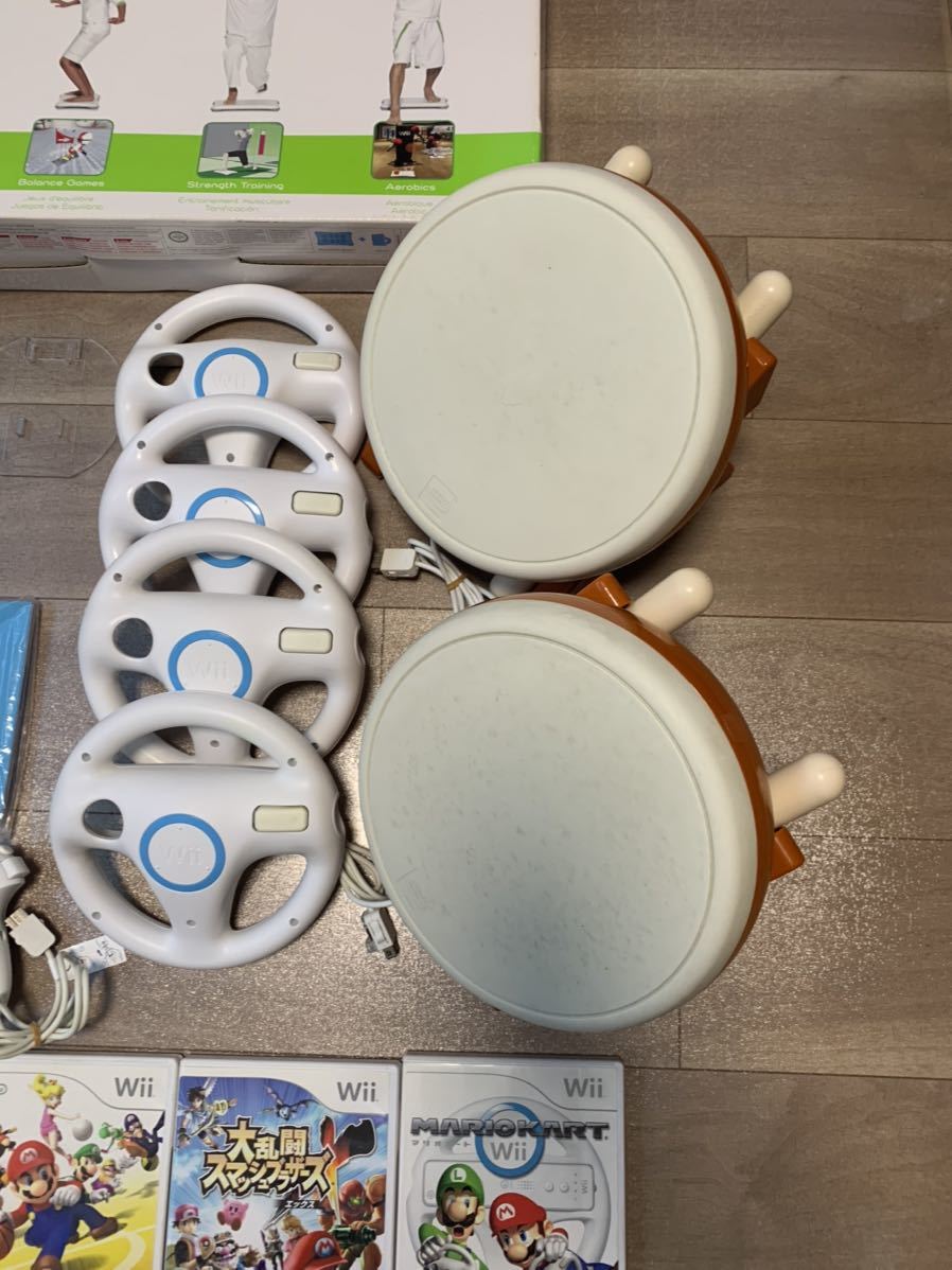 オンラインストア売り 【豪華セット】Wii 4人ですぐ遊べるセット マリオカート 太鼓の達人 スマブラ wii fit ダイエット マリオ ポケモン ドラゴンボール オンラインストア売り 【豪華セット】Wii 4人ですぐ遊べるセット マリオカート 太鼓の達人 スマブラ wii fit ダイエット マリオ ポケモン ドラゴンボール