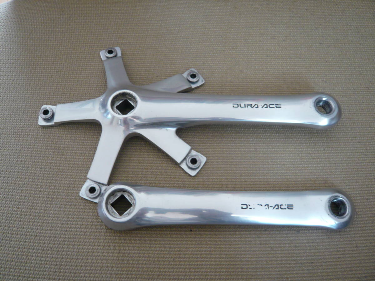 注目ブランドのギフト 競輪 NJS ピスト クランク 165mm シマノFC-7600 専用 【njs 認定】DURA-ACE 165mm競輪 ピスト用クランクFC-7600 パーツ