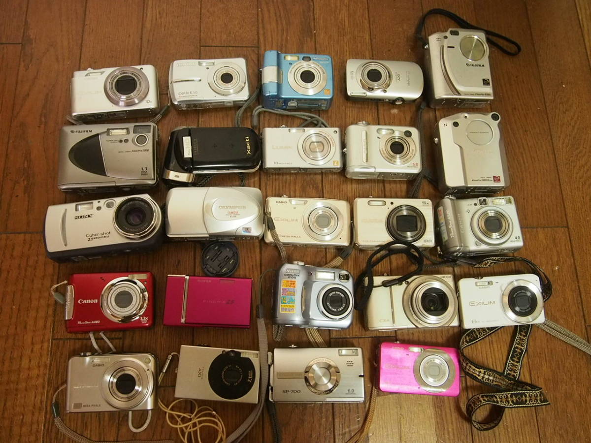 激安直営店 ジャンク デジタルカメラ その２ 多数まとめて 75％以上節約