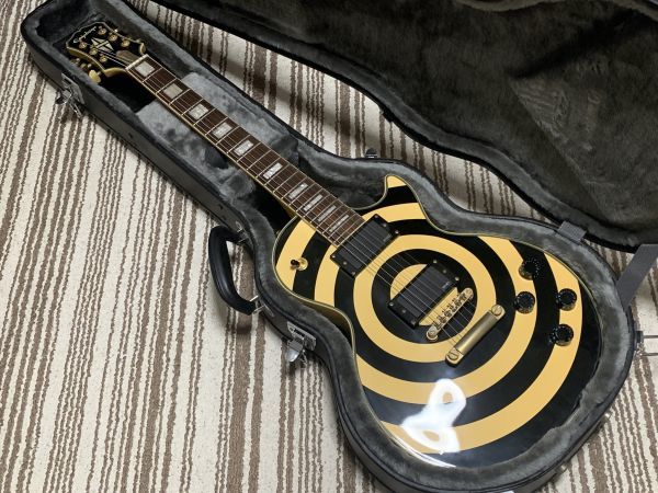 Yahoo!オークション - Epiphone Zakk Wylde Les Paul Custom Yahoo!オークション - Epiphone Zakk Wylde Les Paul Custom
