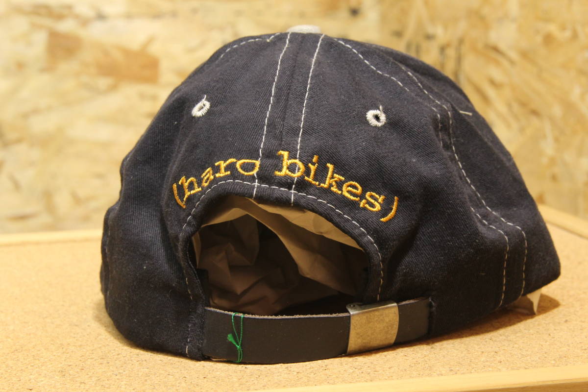 自転車　BMX CAP HARO BIKES　BLACK 即決 送料無料 新品未使用 超レア物デッドストック　_画像3