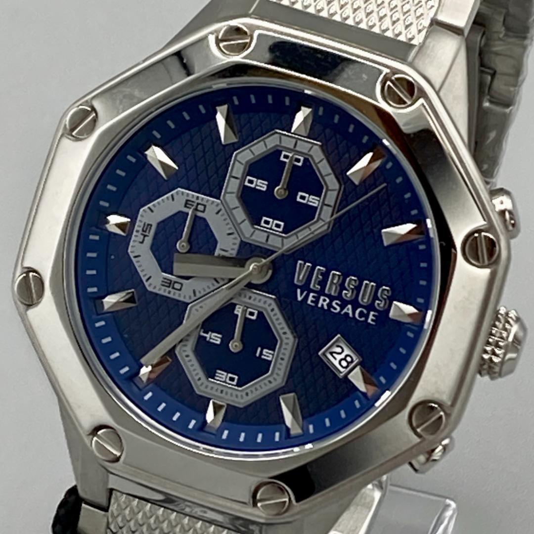 激安特価 Versace ブルー【新品】ヴェルサス/ヴェルサーチ ヴェルサス