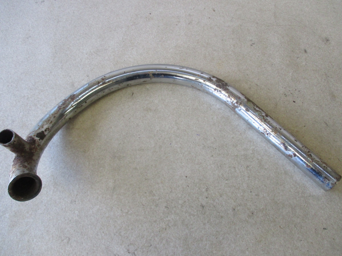 W3 650RS original exhaust pipe 