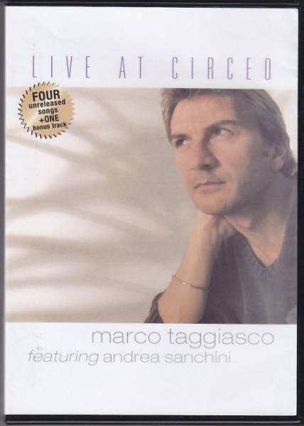 MARCO TAGGIASCO - Live At Circeo / ANDREA SANCHINI / イタリア / AOR / DVD