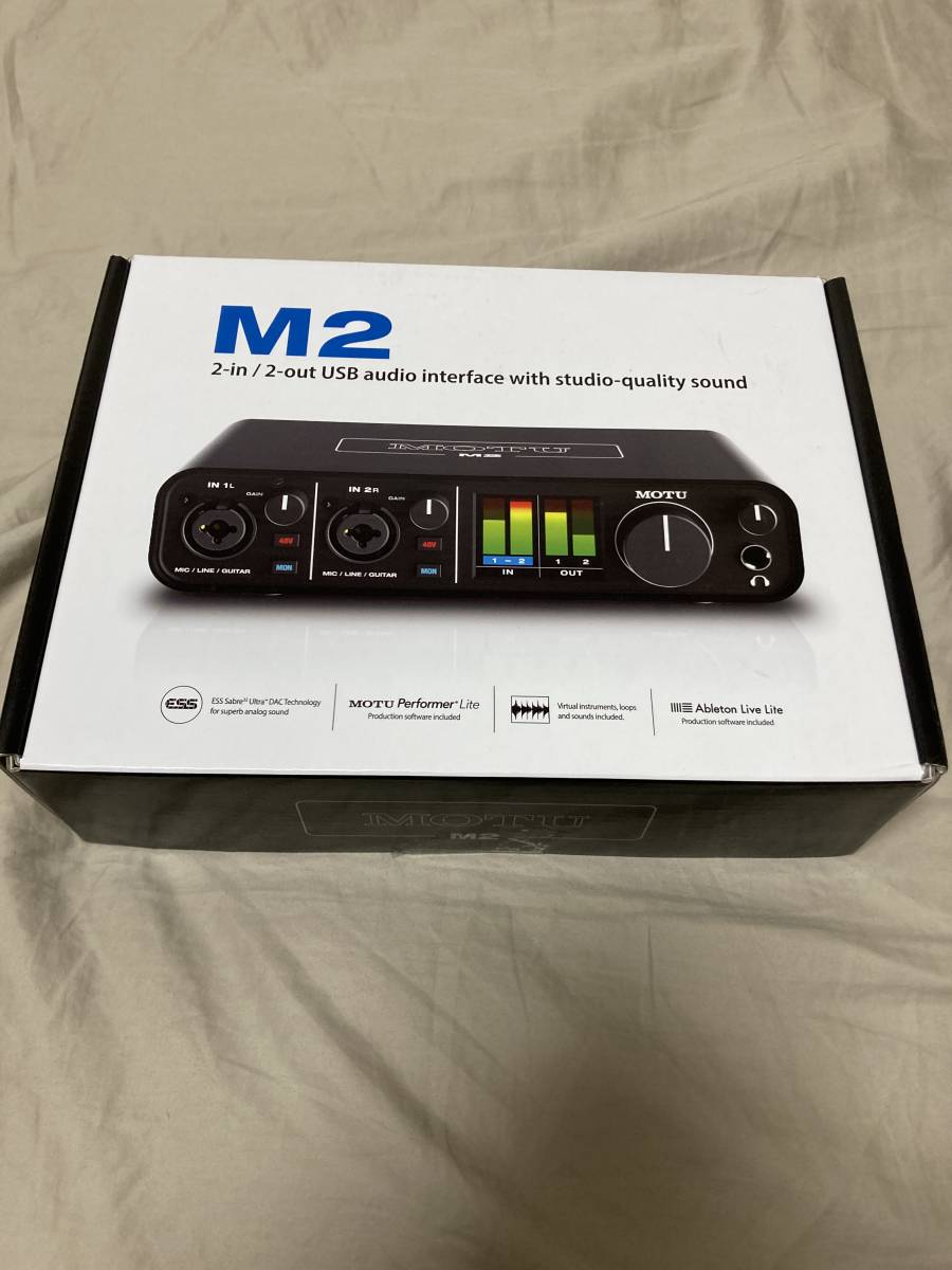 ヤフオク! - MOTU M2 USB-C オーディオ・インターフェース