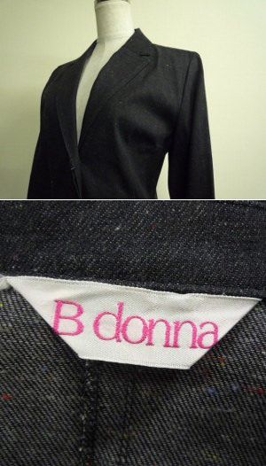◆　Bdonna　ビドンナ　デニムジャケット　綿　◆_画像3