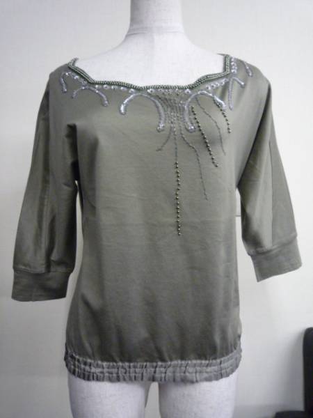 ◆ Tsumori Chisato Tops Khaki Size 2 хлопка ◆