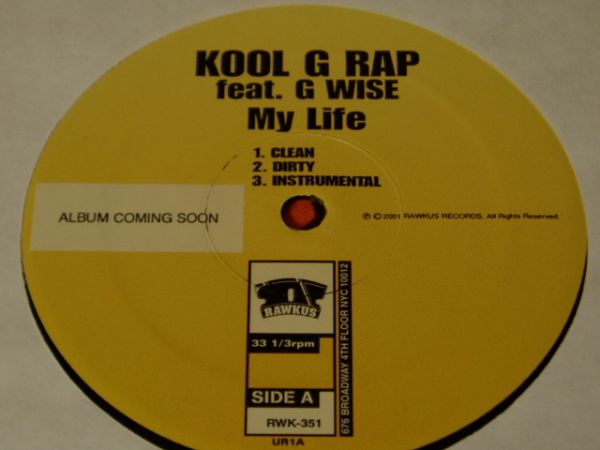 KOOL G RAP / MY LIFE_画像2