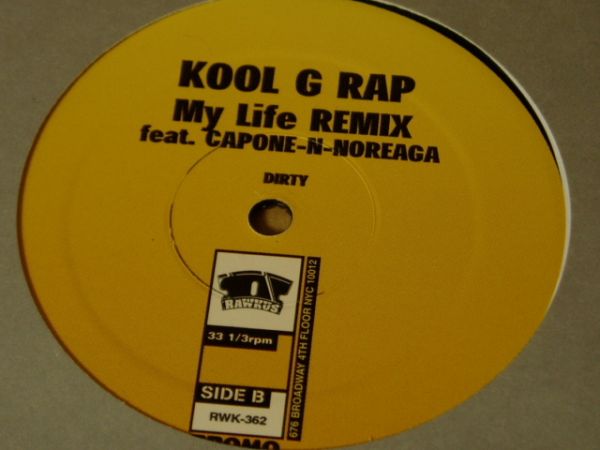 KOOL G RAP / MY LIFE Remix Feat. Capone-n-Noreaga_画像3