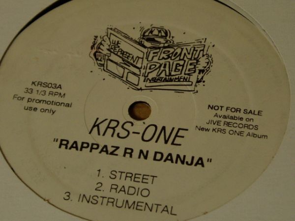 KRS-ONE / RAPPAZ R N DANJA_画像2