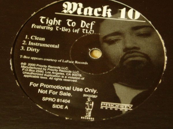 MACK 10 / TIGHT TO DEF Feat. T-BOZ_画像2