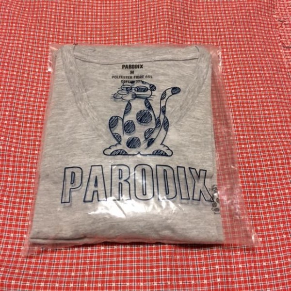 【希少】PARODIX　半袖Tシャツ　新品未使用　2枚組　グレー　Mサイズ_画像1