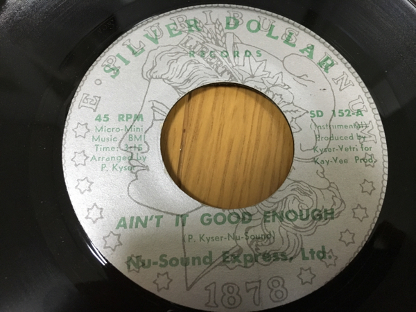 ★FUNK★Nu Sound Express Ltd. / Ain't It Good Enough_画像1