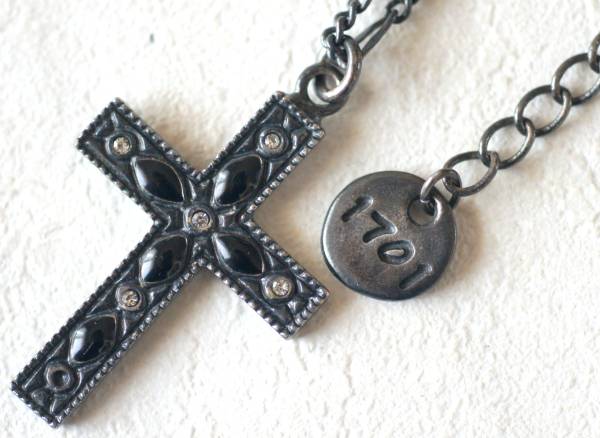 Reidroc ラインストーン付き十字架のネックレス_画像2